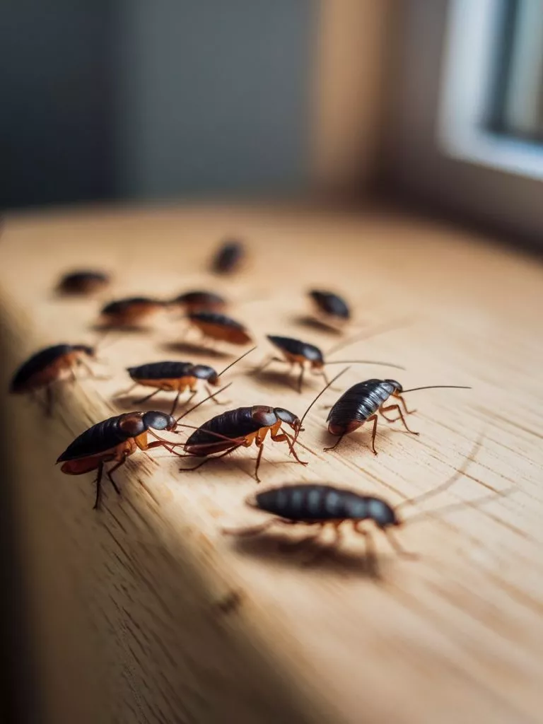 A Photo Of A Group Of Small Cockroaches Mjs1rozgswkcrzo0i V3qg Anvoczousz6gcjuuajkkww