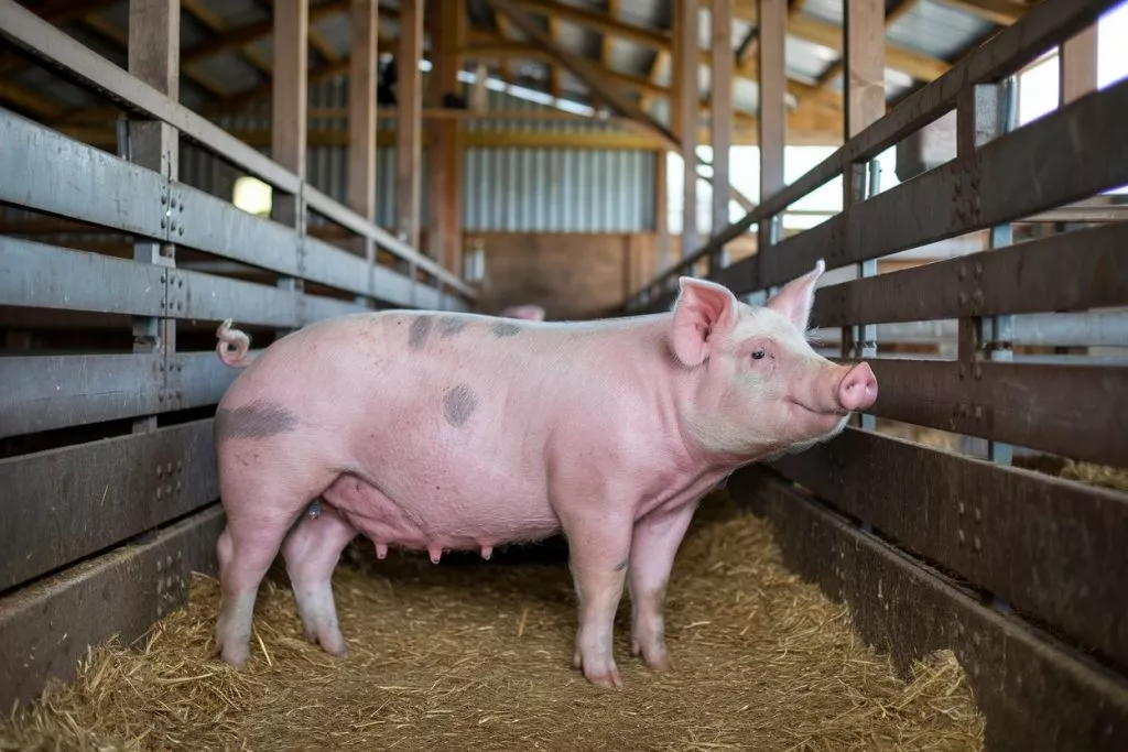 A Photo Of A Pregnant Pig In A Barn The L Iiklk5tuorrydzkm7taa Km8io 6atwwcamhjttqvlq 1