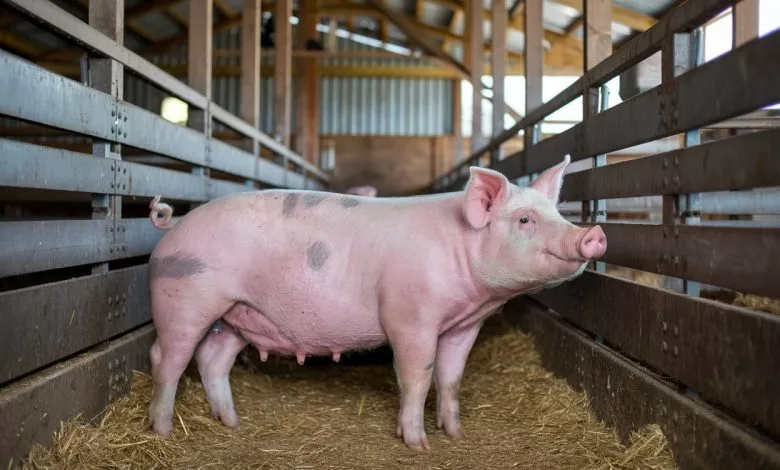 A Photo Of A Pregnant Pig In A Barn The L Iiklk5tuorrydzkm7taa Km8io 6atwwcamhjttqvlq
