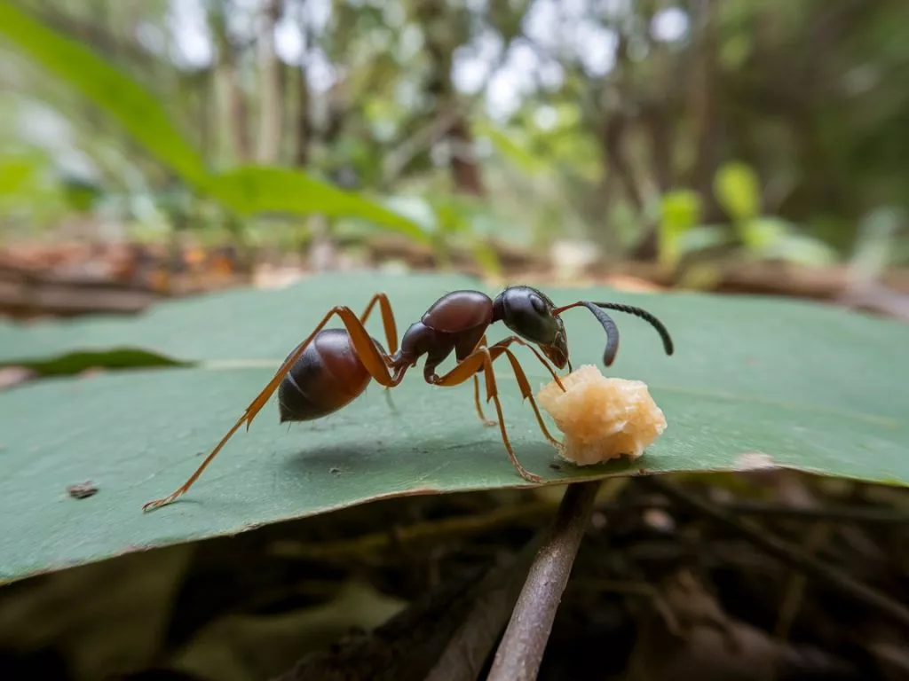 A Photo Of A Worker Ant Carrying A Piece Bs7vrxftqd6r I8mwc9j4w Ebqrcnobqmoquska19 Wog