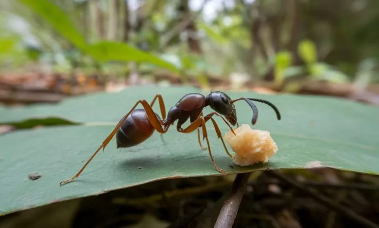 A Photo Of A Worker Ant Carrying A Piece Bs7vrxftqd6r I8mwc9j4w Ebqrcnobqmoquska19 Wog
