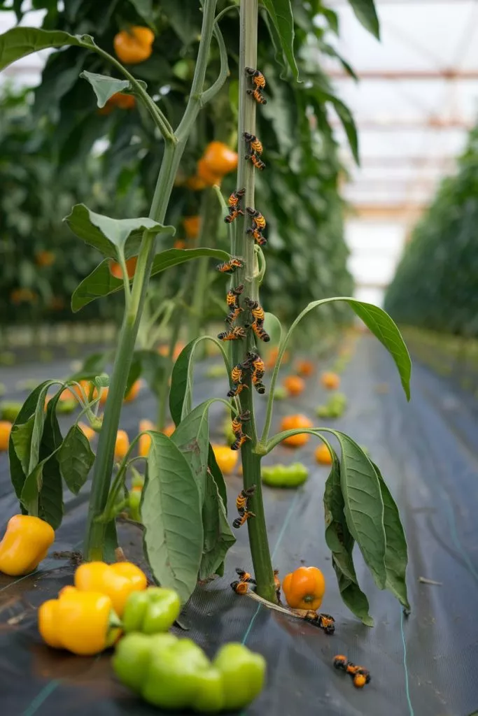 A Photo Of Pepper Plants With Pests Ther Kfqb5ss2r8awm15uoenteq Uuo1qpcusaetwmn780pvcq