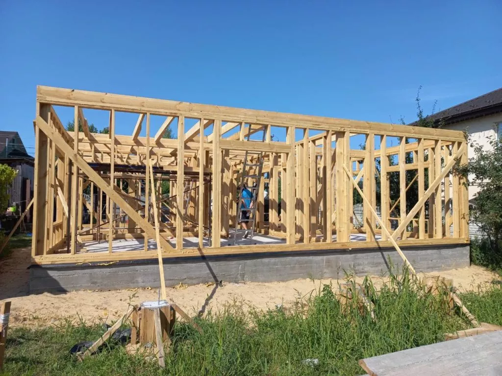 Odnoэtazhnыj Karkasnыj Dom 1