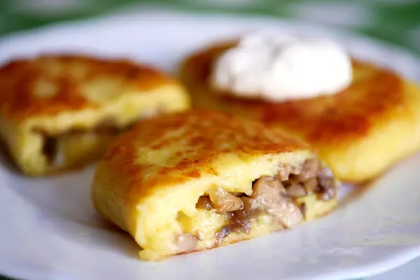 Potato Zrazy Mushrooms
