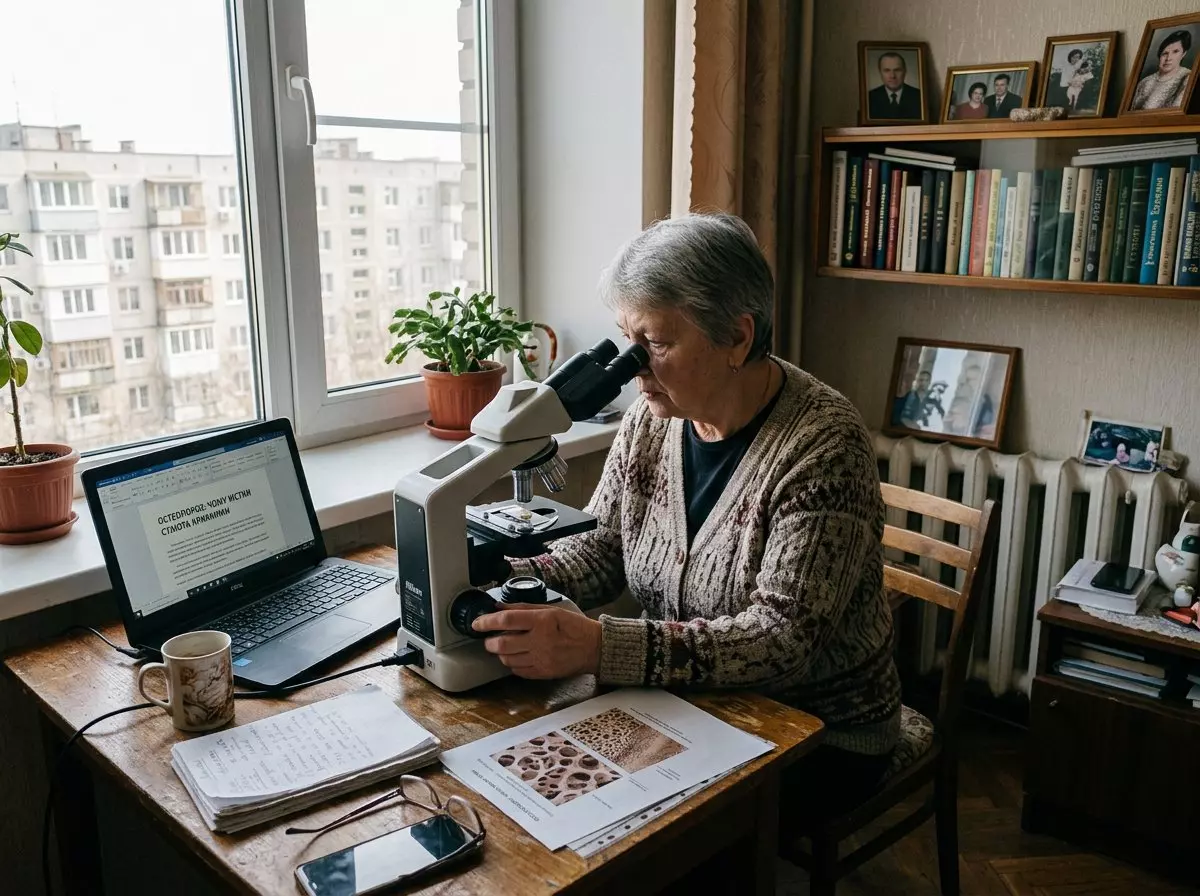 Що відбувається з кісткою зсередини